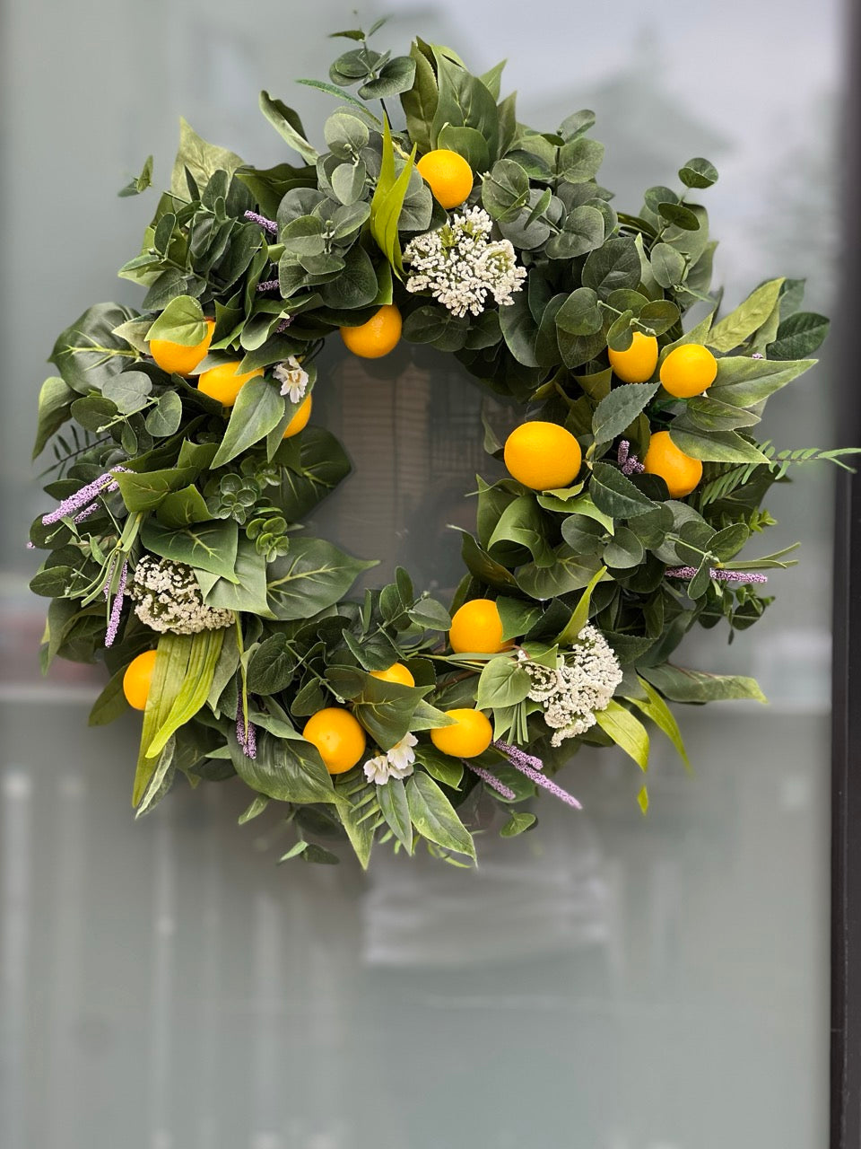 Summer Wreath - Lemons & Lavender