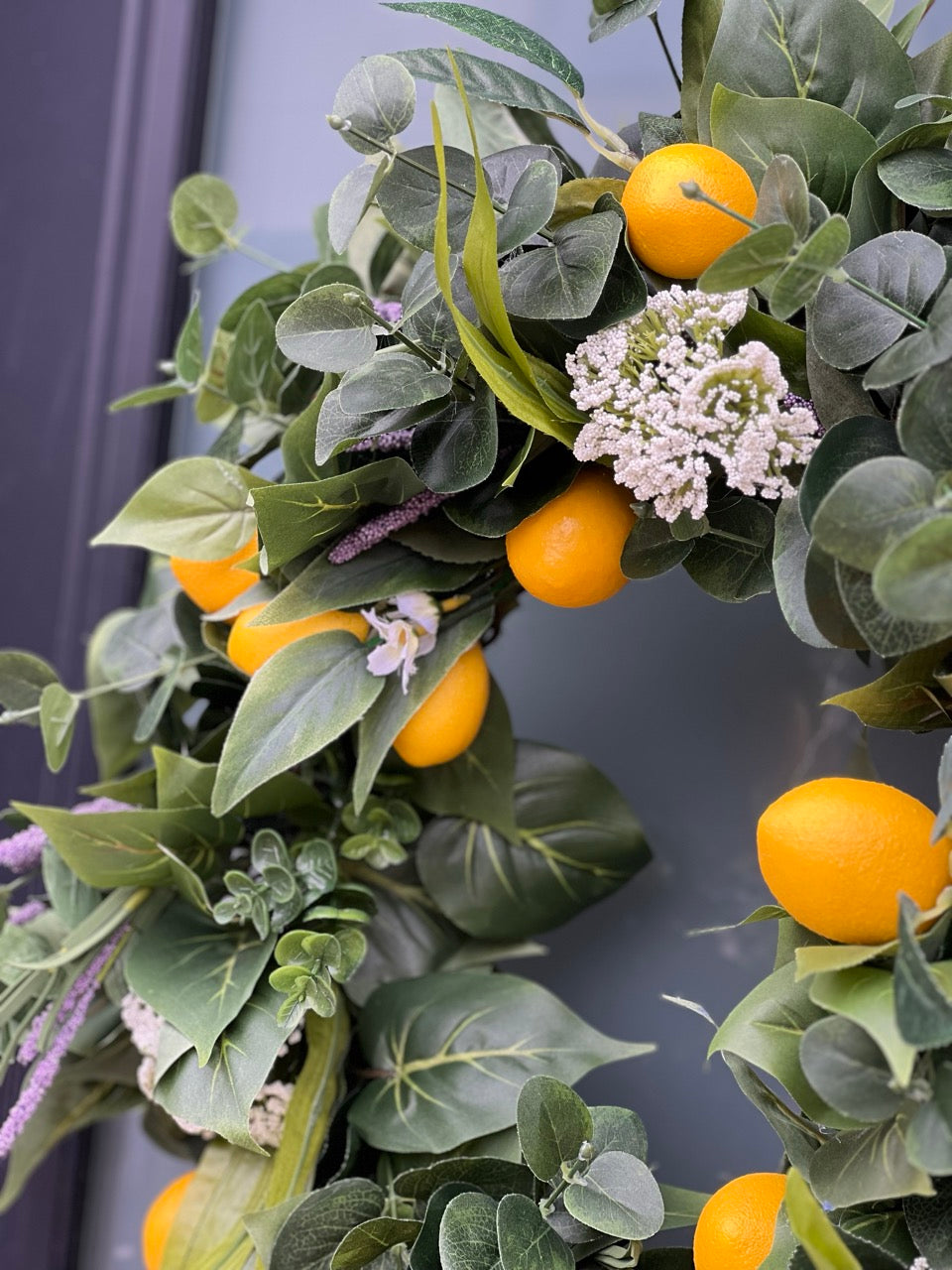Summer Wreath - Lemons & Lavender