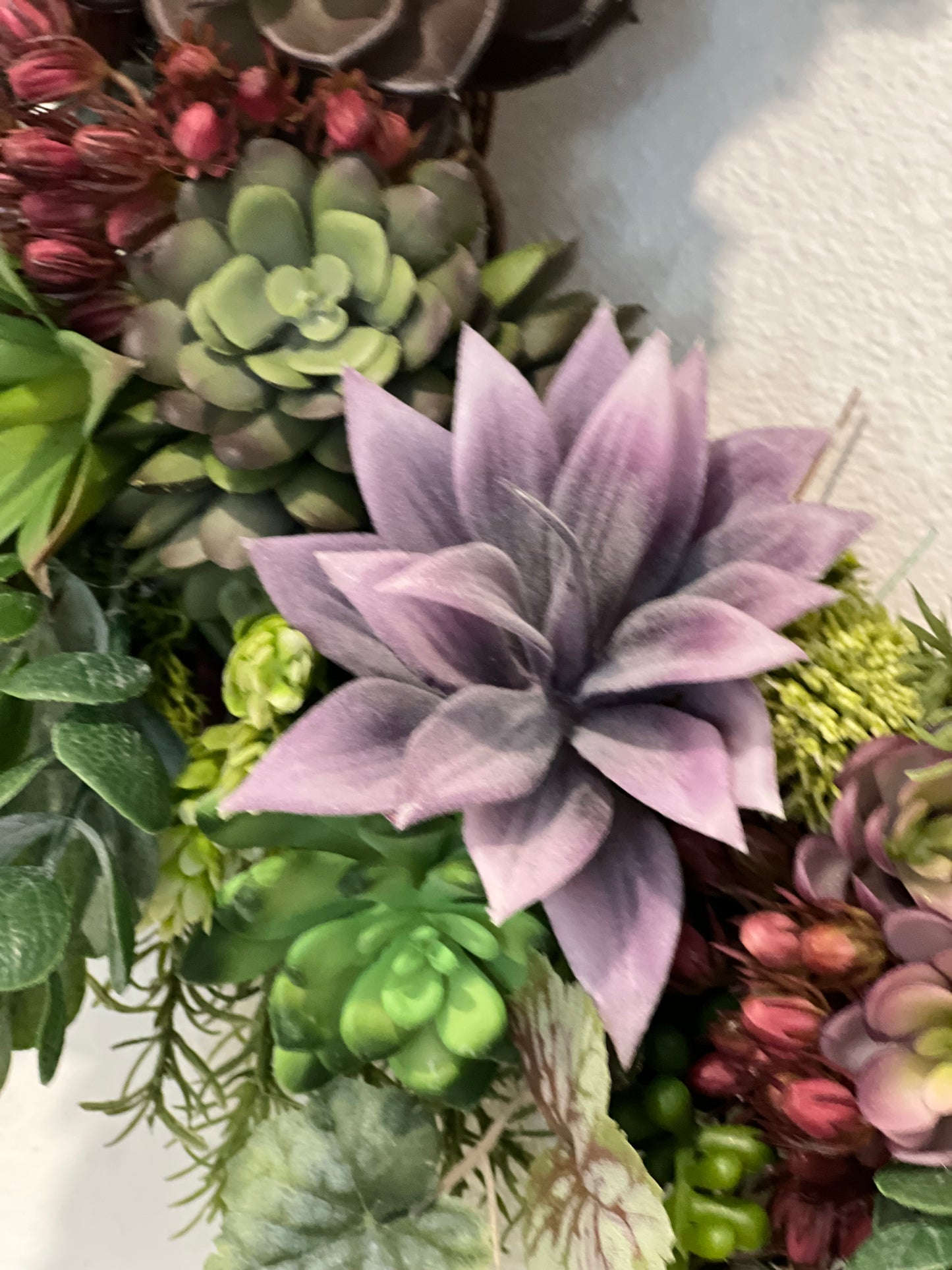 Succulant with Greenery