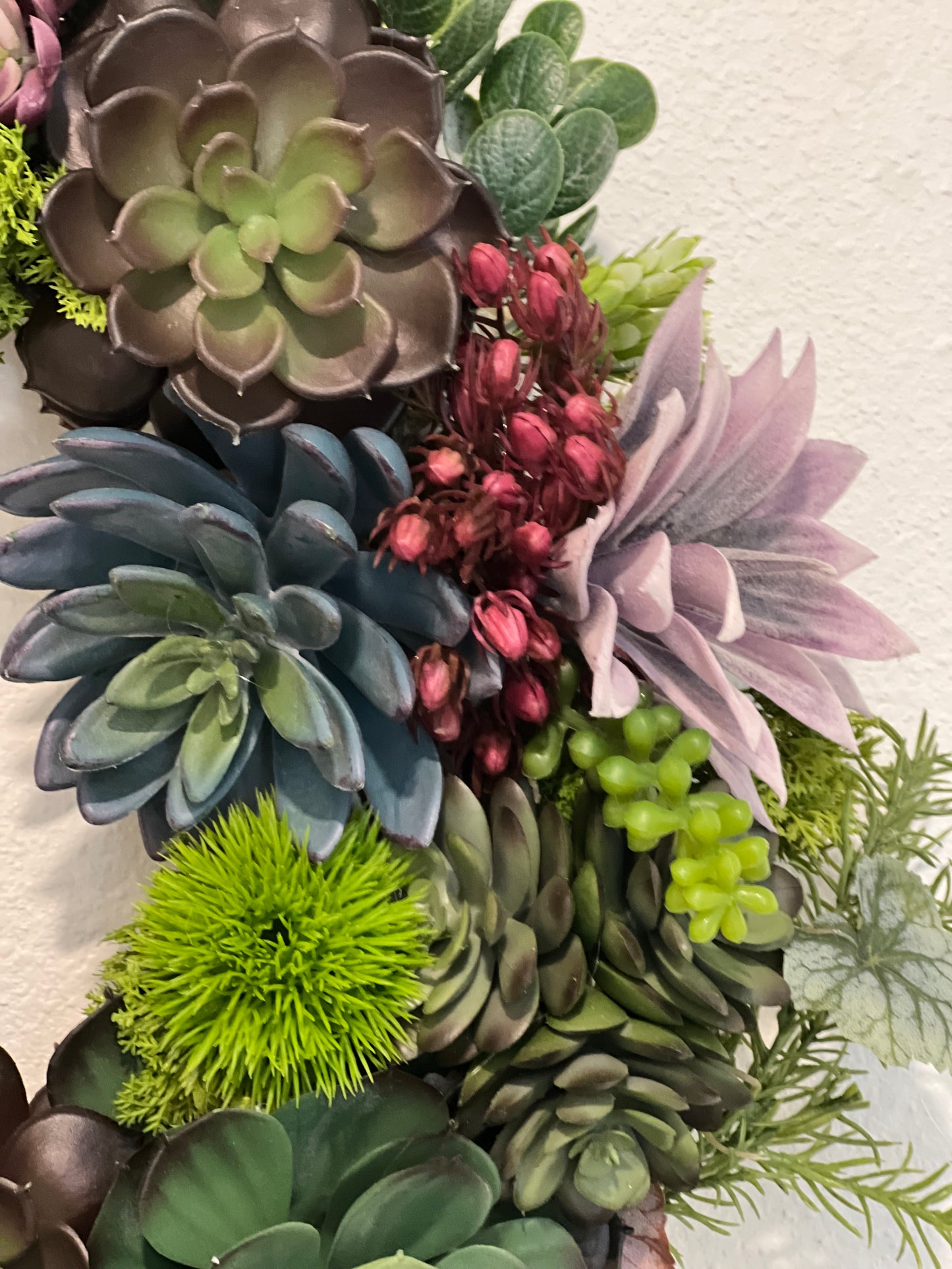 Succulant with Greenery
